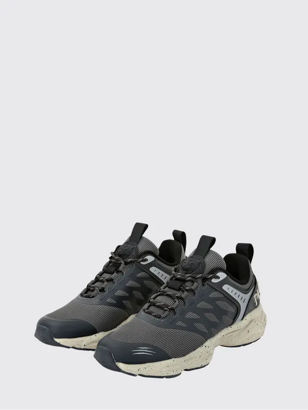 Plein Sport Venom Striker Gen. X.05 Low-Top Sneakers in Mesh with Rear Logo Grey (SAESUSC0740STE003N1072)