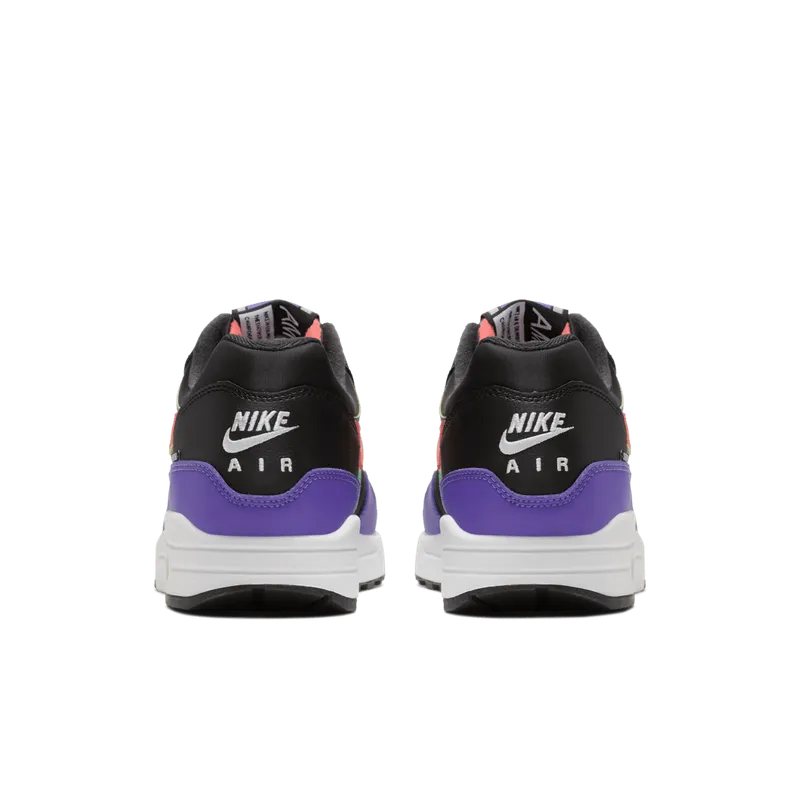 Nike Air Max 1 Windbreaker Black/Flash Crimson-Kinetic Green-Psychic Purple-University Gold-White (AO1021-023)