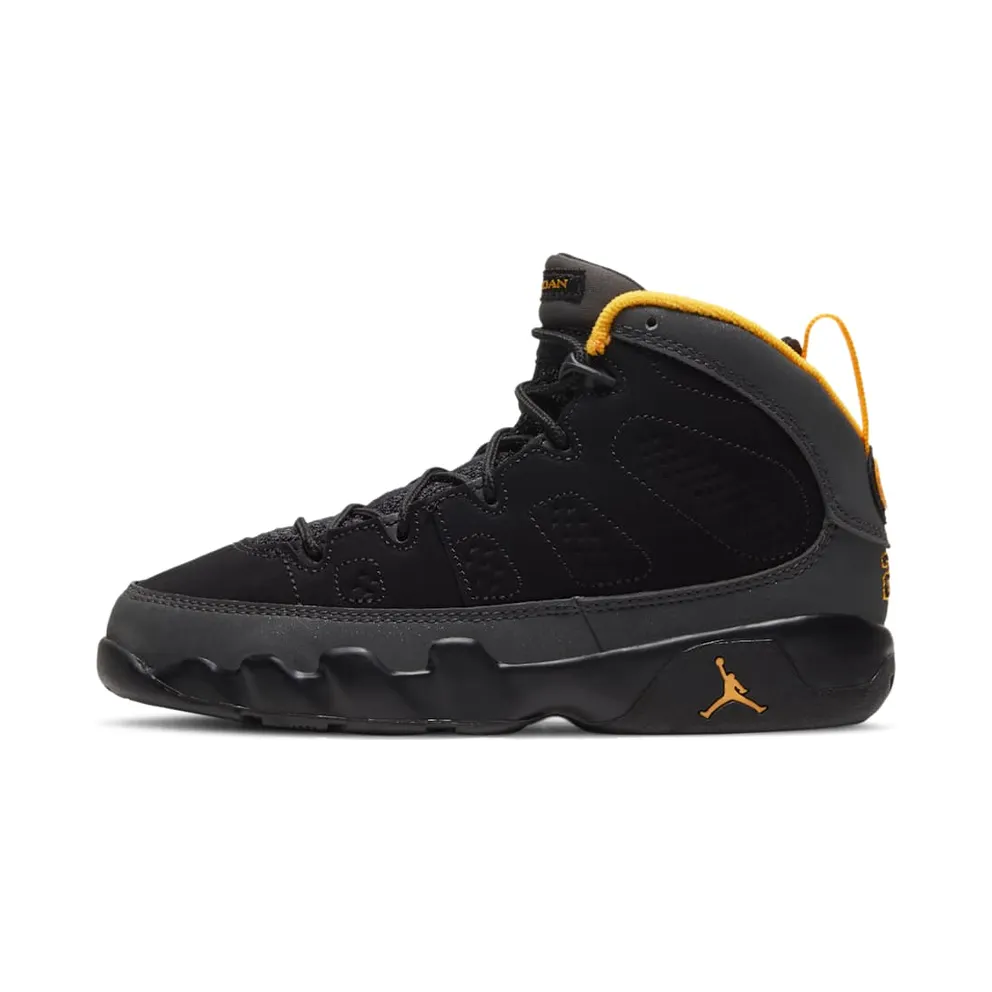 Jordan 9 Retro Dark Charcoal University Gold (PS)