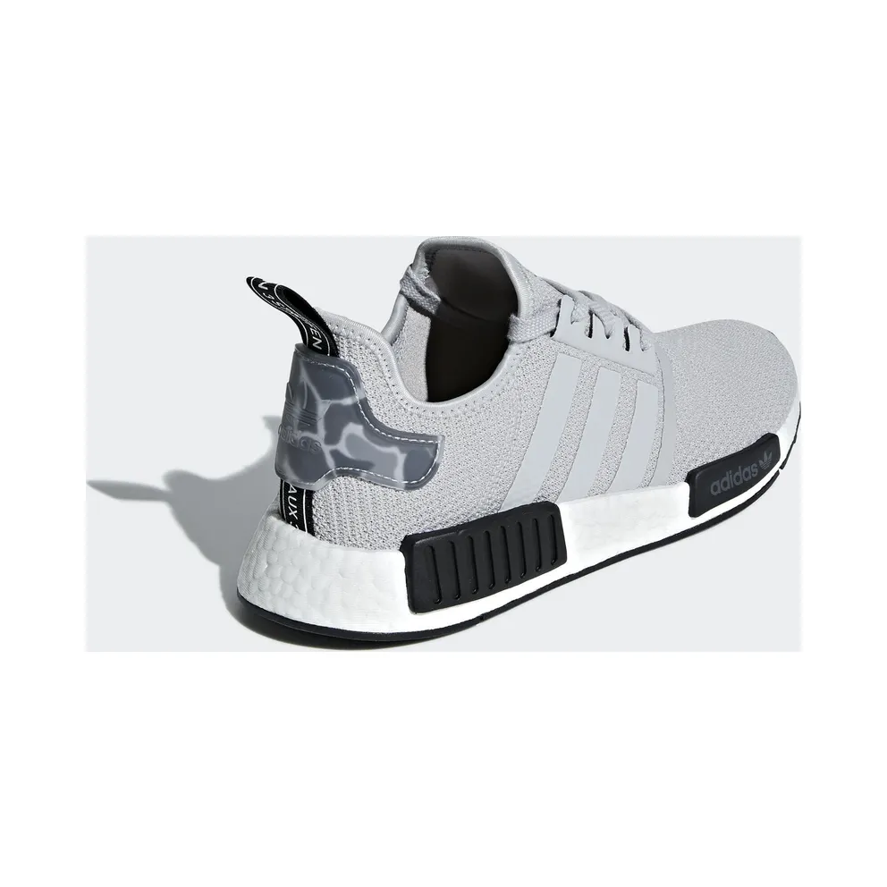 adidas NMD R1 Grey Camo Heel Grey Two/Grey Two/Core Black (B37617)