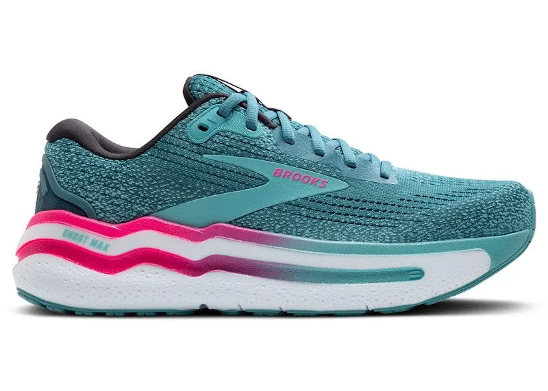 Brooks Ghost Max 2 Storm Blue Knockout Pink Aqua (120420-1B-475)