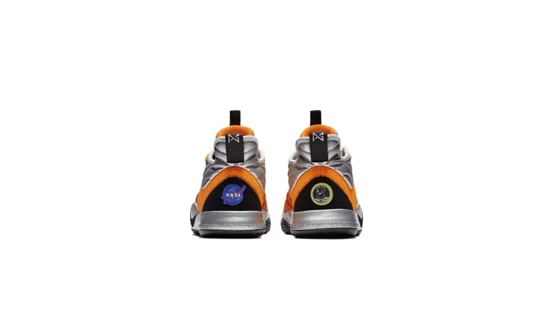 Nike PG 3 NASA (GS) Total Orange/Black-Metallic Silver (CI8973-800)