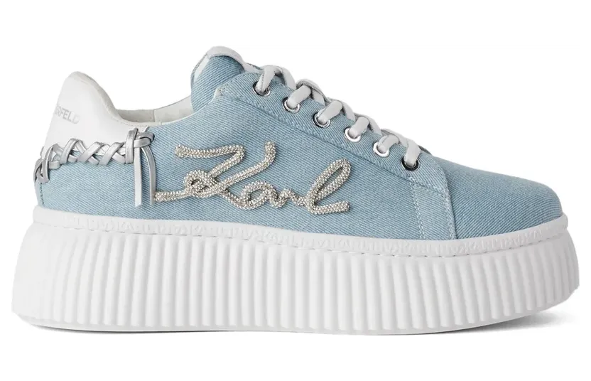 Karl Lagerfeld met plateauzool “Blue” (KL42372D356)
