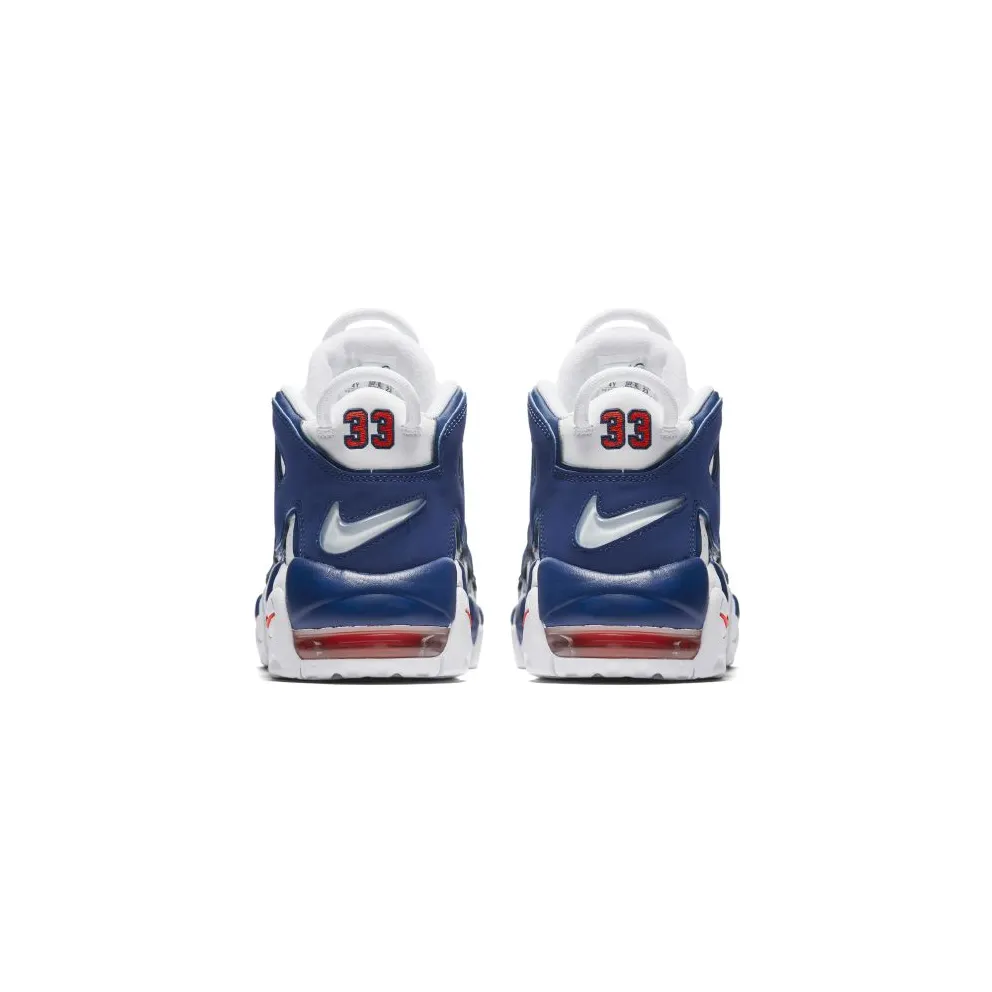 Nike Air More Uptempo Knicks (GS) White/Deep Royal Blue-Team Orange (415082-103)