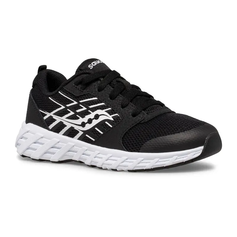 Saucony Wind 2.0 Lace GS “Black White” (SK265582)