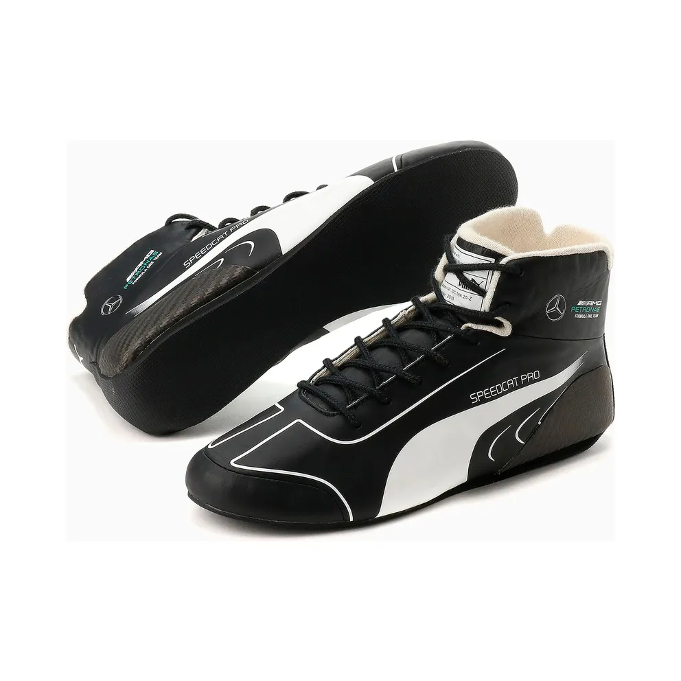 Puma Mercedes F1 Speedcat Pro B Replica Motorsport Shoes White/Black (307150-01)