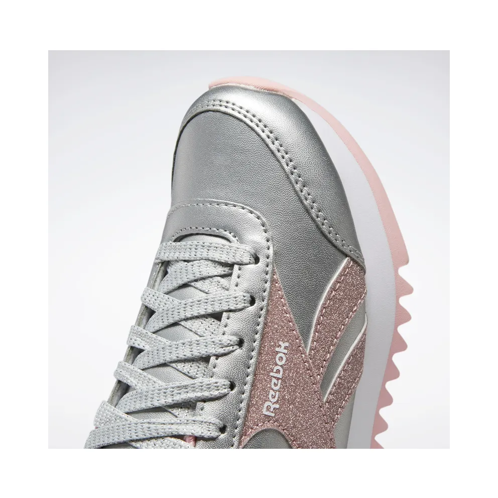 Reebok Royal Classic Jogger 2 Platform Shoes Silver Metallic / Pink Glow / Cloud White
