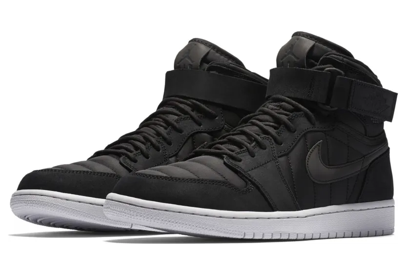 Air Jordan 1 High Strap Black (342132-004)