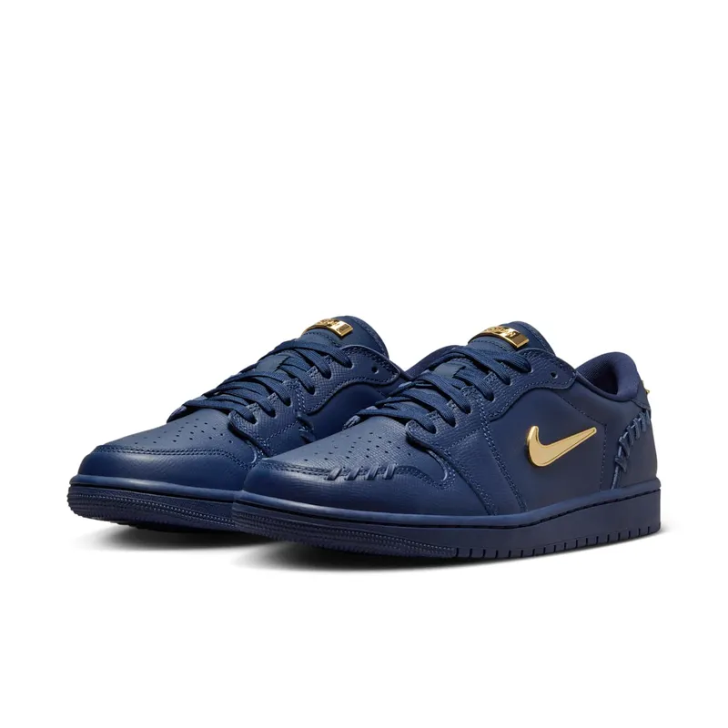 Jordan 1 Low “Method of Make Midnight Navy Metallic Gold” (FN5032-400)
