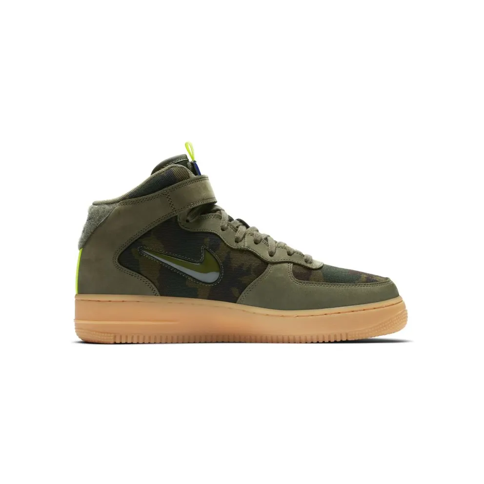 Nike Air Force 1 Mid Country Camo France Medium Olive/Medium Olive-Dark Army-Volt (AV2586-200)