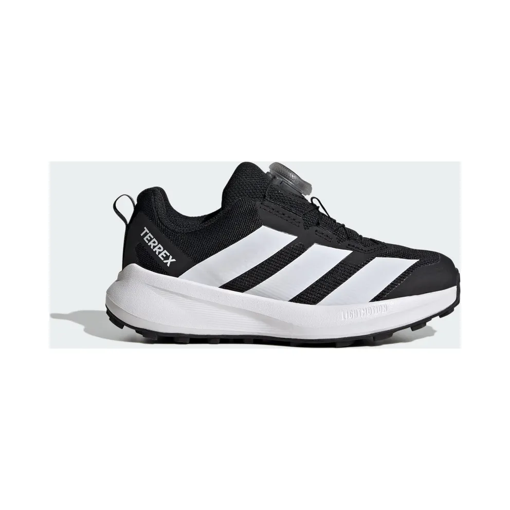 Adidas Terrex Agravic BOA Trail Running Shoes Core Black / Cloud White / Semi Impact Orange (JR6632)