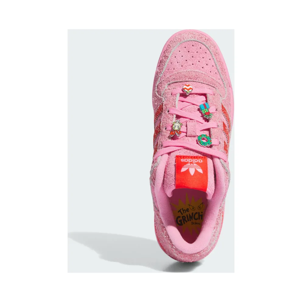 adidas Forum Low CL The Grinch Bliss Pink F22 / Bright Red / Bright Red (ID8895)
