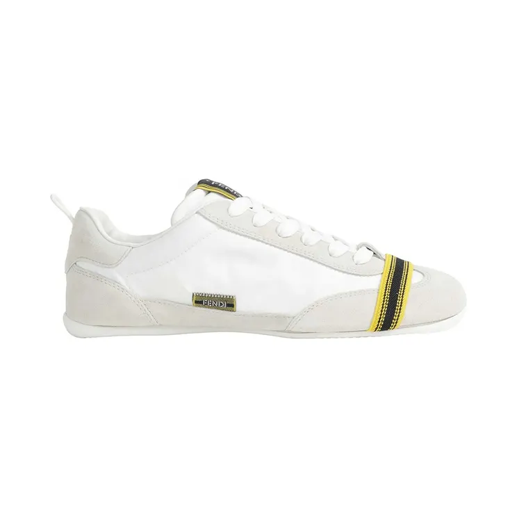 Fendi suede-trim panelled “Yellow” (8E9124AY0T)