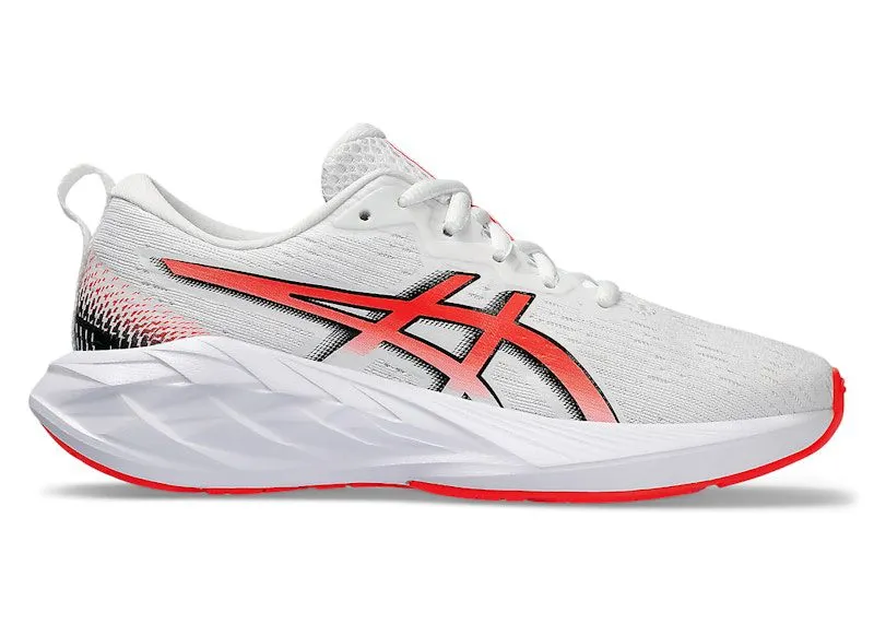 ASICS Novablast 4 White Sunrise Red (1014A317-100)