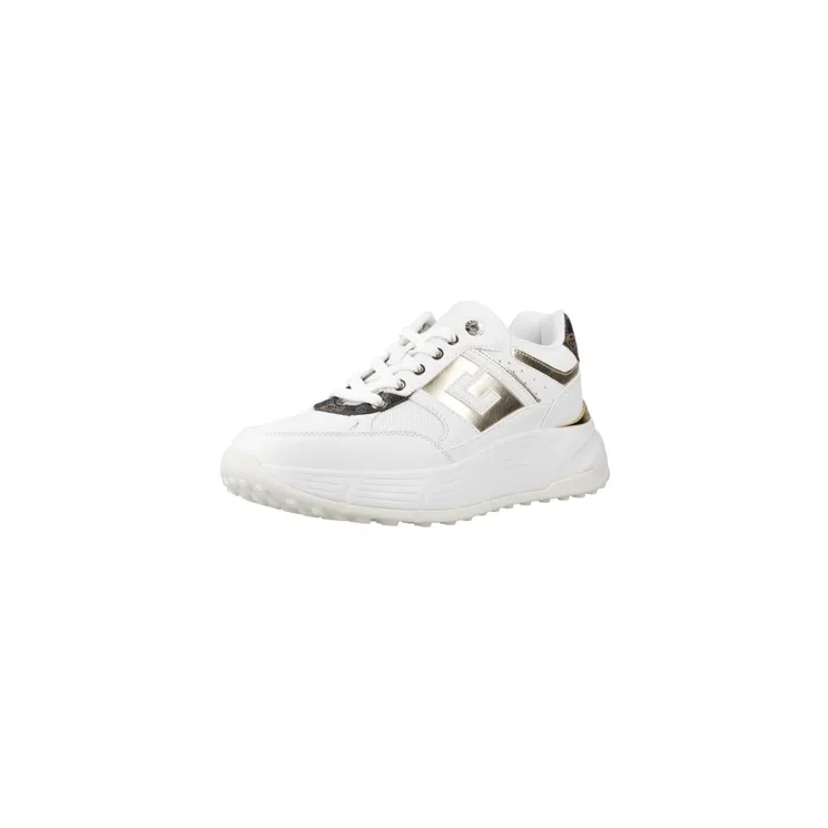 GUESS USA Fonzi chunky sneakers met logodetail – Beige (FLTFONFAB12)