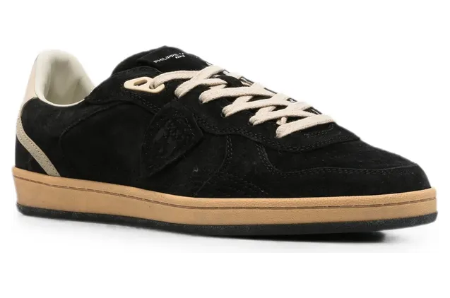 Philippe Model Pgal Low Logo-patch Panelled “Black” (PGLU D001) (3)