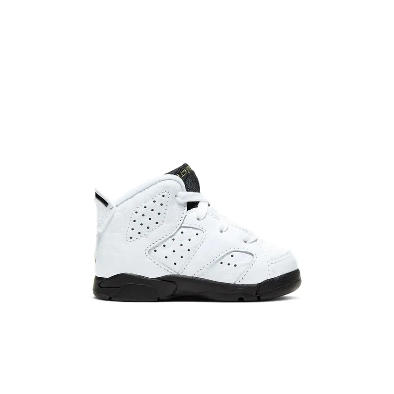 Jordan 6 Retro Alligator (TD) Neutral Grey/Black-White (384667-110)
