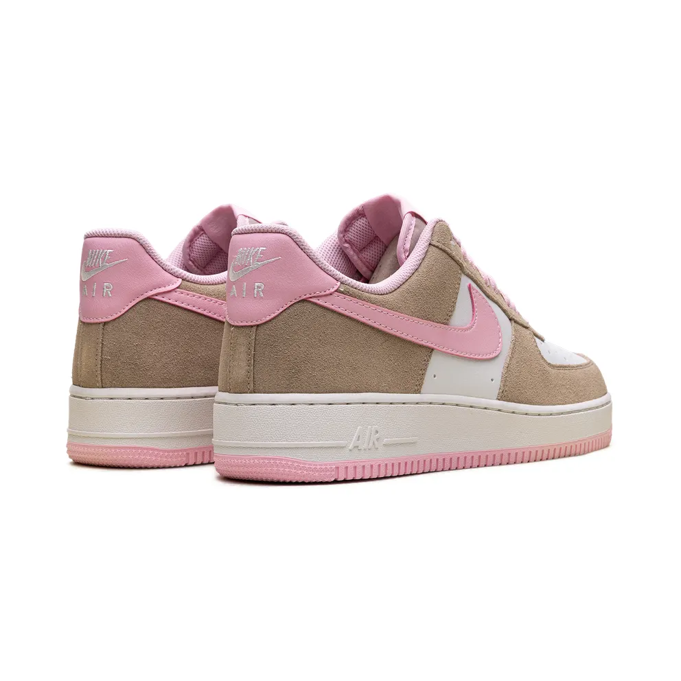 Nike Air Force 1 ’07 LV8 “Rattan Phantom / Medium Soft Pink” (FQ8714-202)