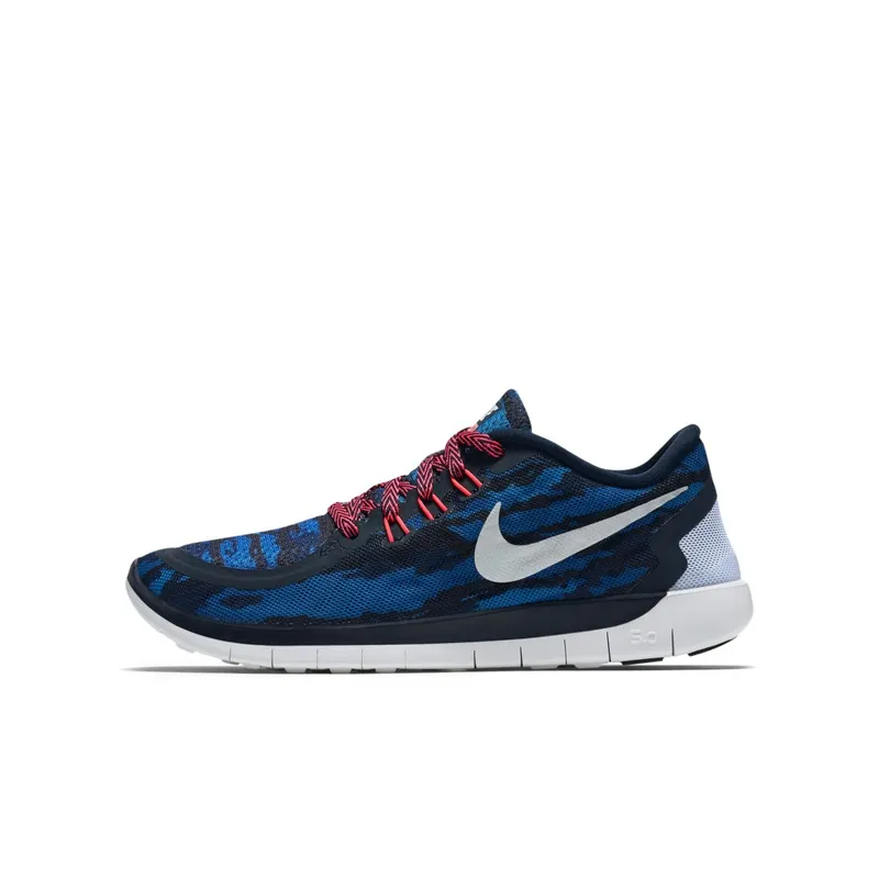 Nike  Free 5.0 Print Dark Obsidian (GS) Dark Obsidian/Lava (749681-400)