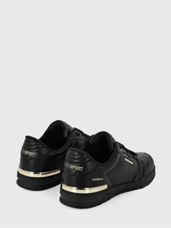 Plein Sport Viper II Leather Sneakers Philipp Plein Black (SAESUSC0738STE003N0294) (2)
