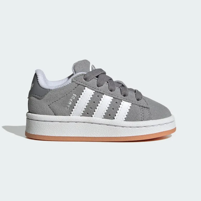 Adidas Campus 00s Comfort Closure Elastic Lace Kids Grey Three / Cloud White / Cloud White (IH8899)
