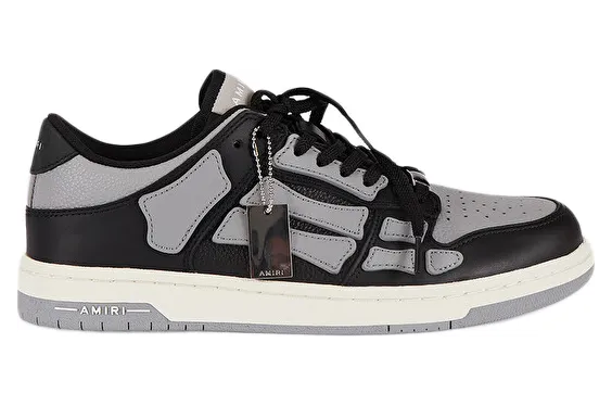 AMIRI Skel Top Low Black Grey (MFS003-016)