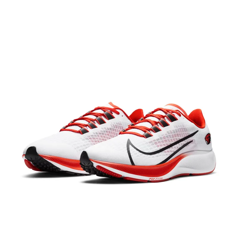 Nike Air Zoom Pegasus 37 Oregon State White/Pure Platinum-Team Orange-Black (CZ5388-100)