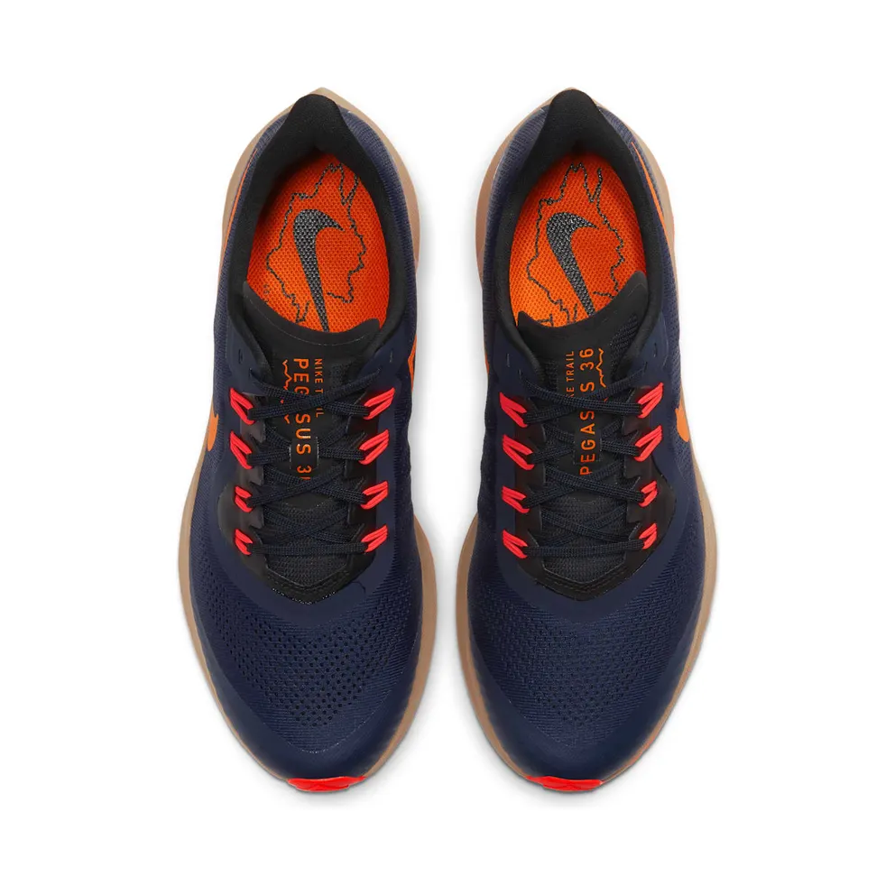 Nike Air Zoom Pegasus 36 Trail Obsidian Obsidian/Black-Laser Crimson-Magma Orange (AR5677-403)