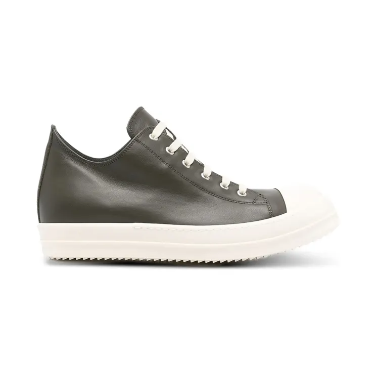 Rick Owens Low Sneaks “Green/Neutrals” (RU02E1891 LCO 2511)