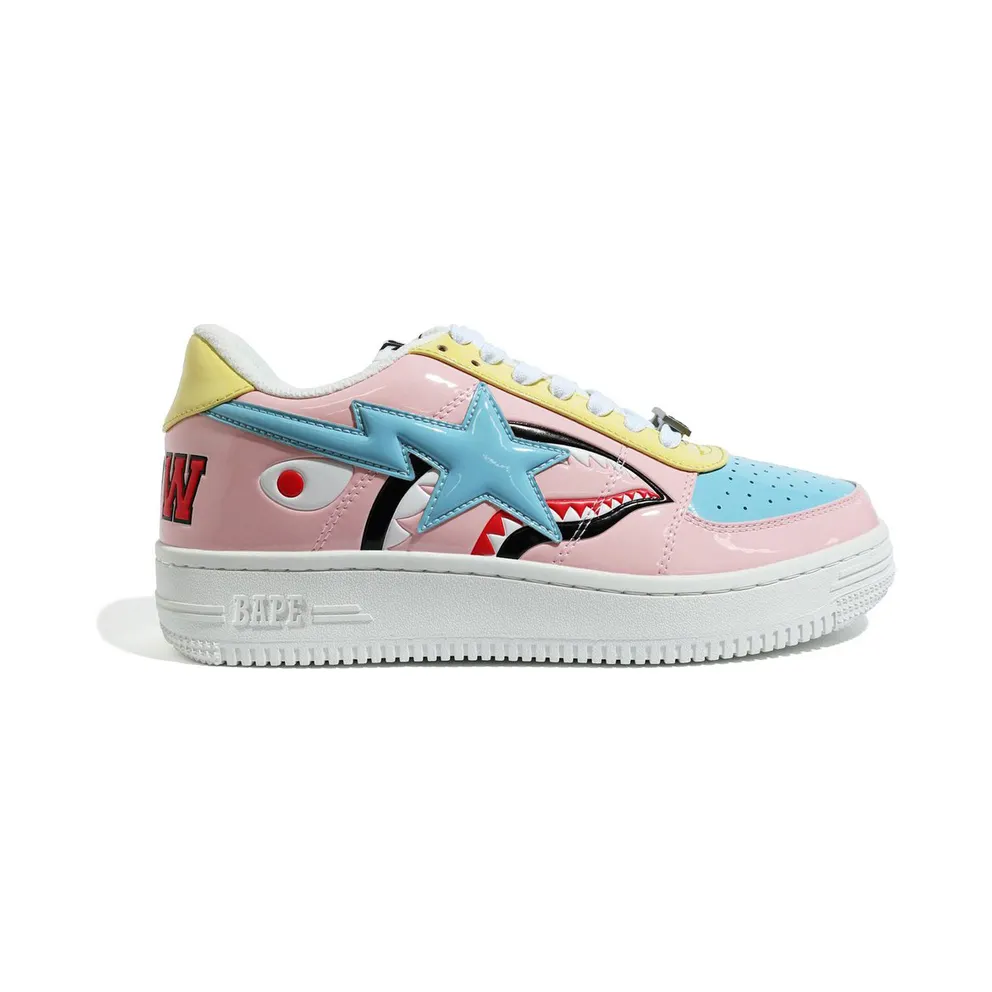 A Bathing Ape Bapesta M2 20th Anniversary Patent Pink (1G30191002)