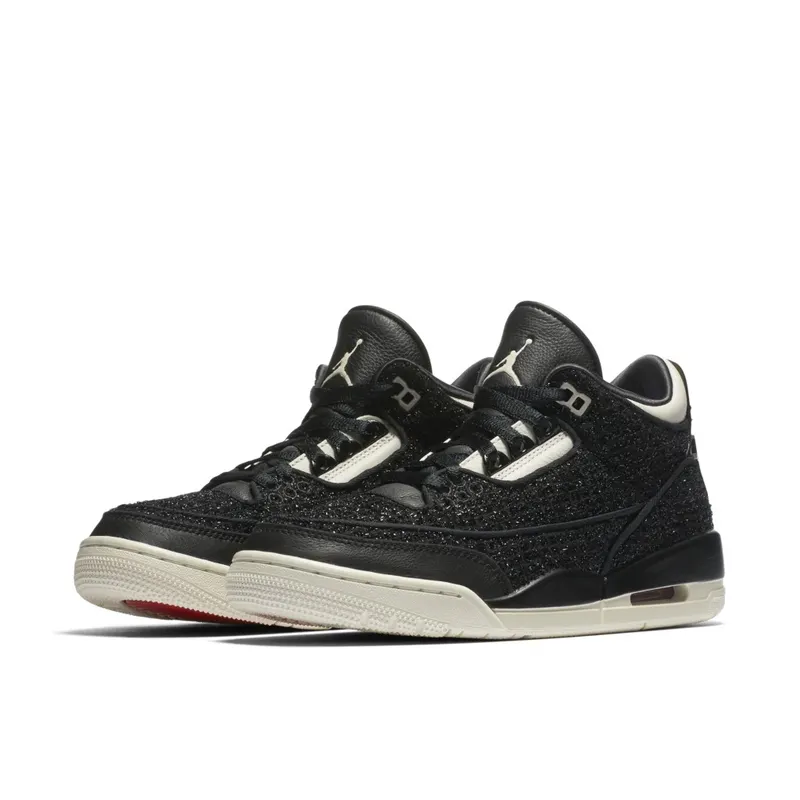 Jordan 3 Retro AWOK Vogue Black (W) Black/Sail (BQ3195-001)