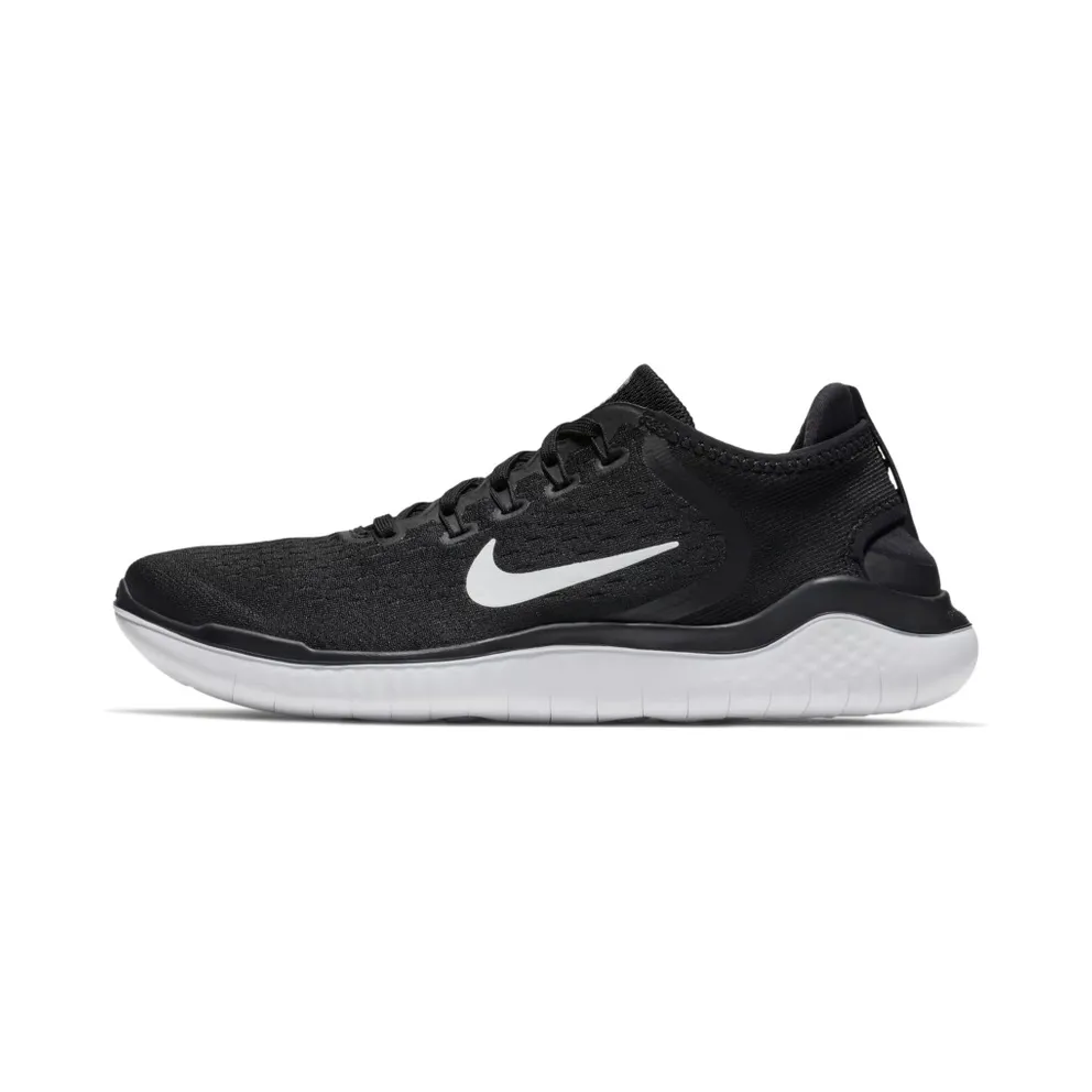 Nike Free RN 2018 Black White Black/White (942836-001)