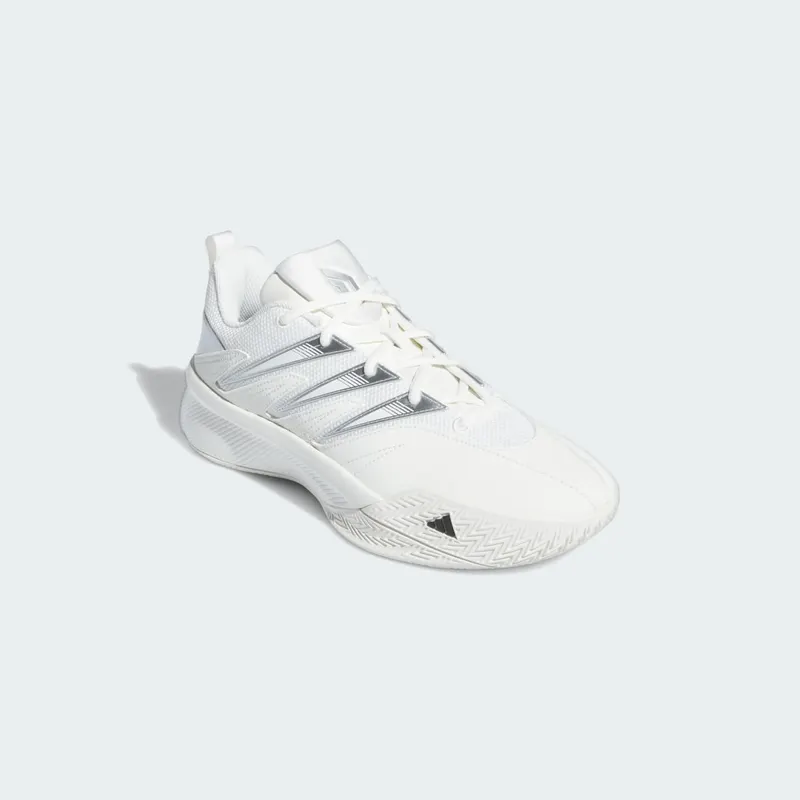 adidas Dame Certified 3 Low Core White Core Black Silver Metallic (IH8468)