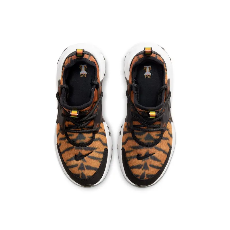 Nike React Presto Tiger (PS) Magma Orange/White-Black (CU8429-800)