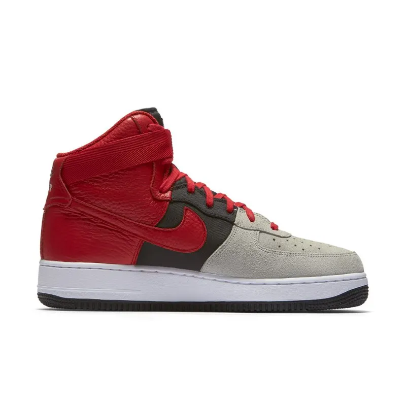 Nike Air Force 1 High ’07 Lv8 Wolf Grey/University Red-Black Wolf Grey/University Red-Black (806403-007)