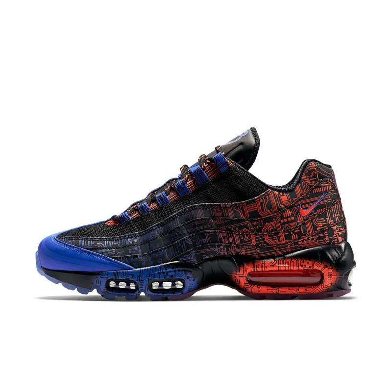 Nike Air Max 95 Doernbecher (2015) Black/Bright Crimson-Racer Blue-Black (839165-064)