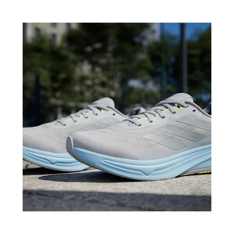 adidas Supernova Rise 2 Grey Matte Silver Glow Blue (JS3046)