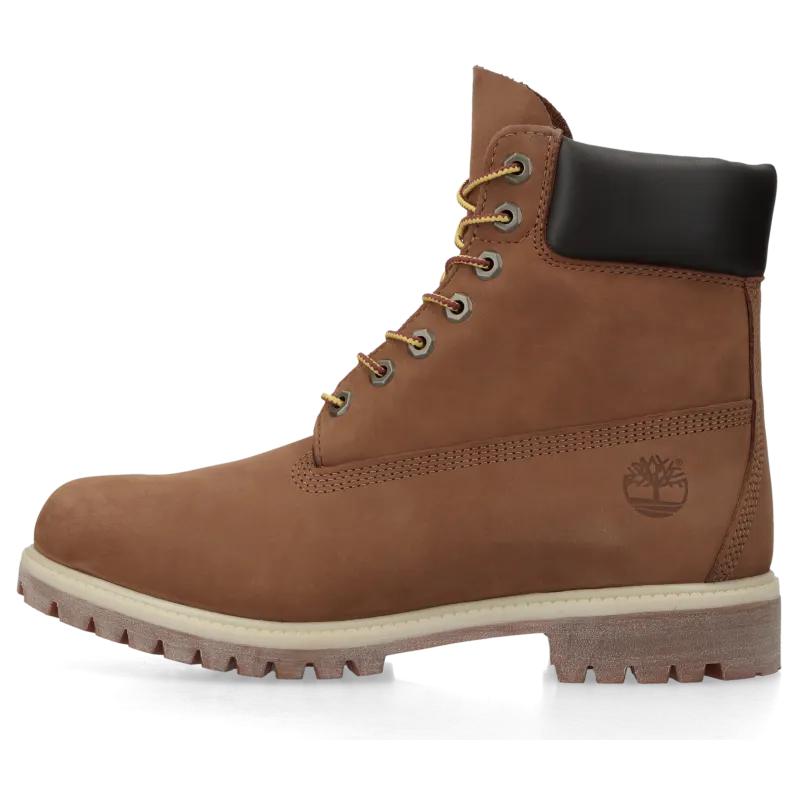 Timberland Premium 6 Inch Lace Up Waterproof Boot (dark wheat nubuck) – TB172066EBL1
