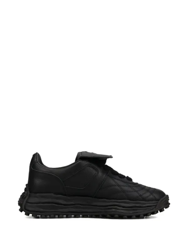 Maison MIHARA YASUHIRO Scott leren – Black (MMY25SA14FW701129)