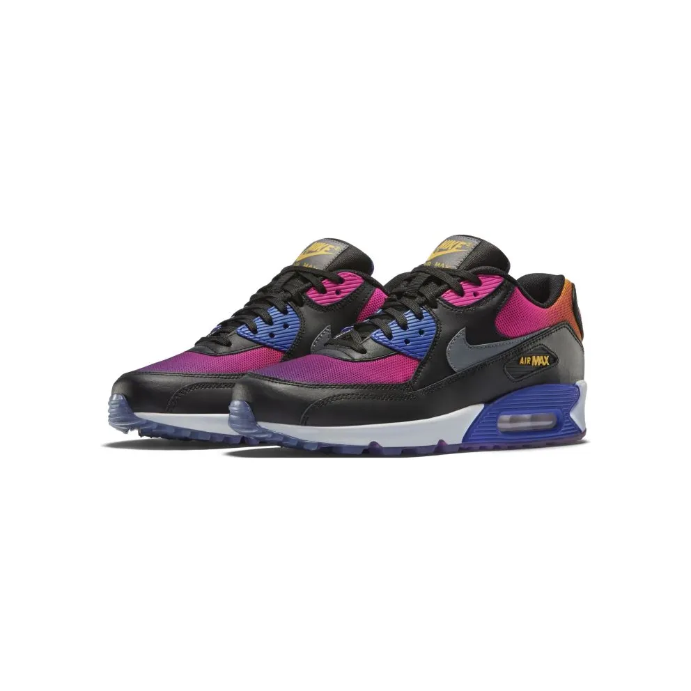 Nike Air Max 90 SD Gradient Black/Persian Violet-Volt-Pink Force (724763-005)