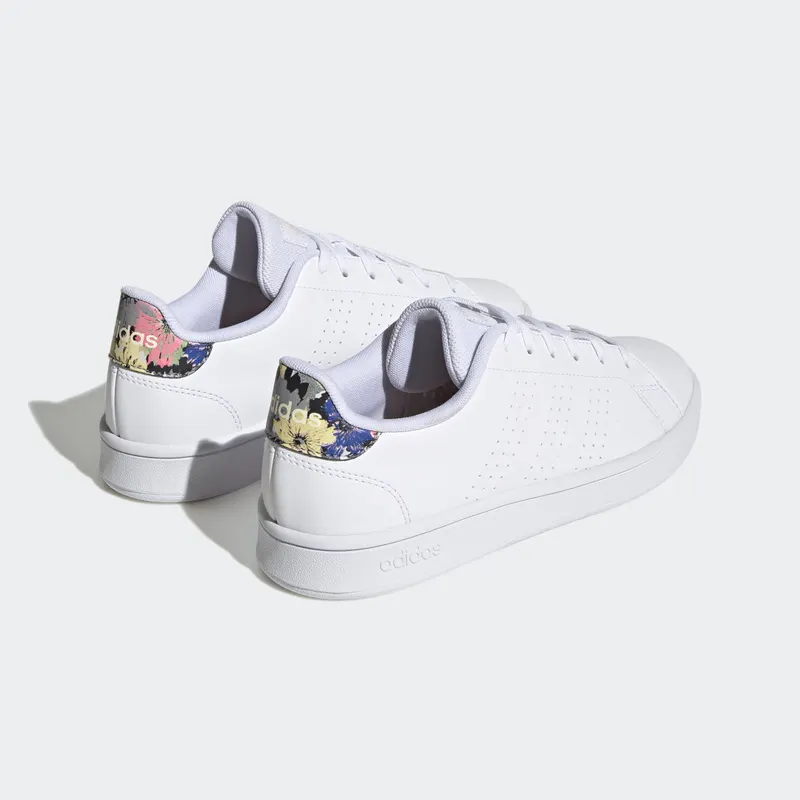 Adidas Advantage Base Court Lifestyle Cloud White / Cloud White / Bliss Orange (GW9289)