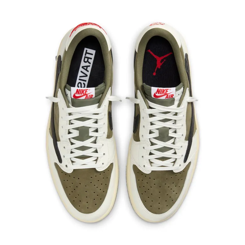 Air Jordan 1 Low “Travis Scott – Medium Olive” (DM7866-200)
