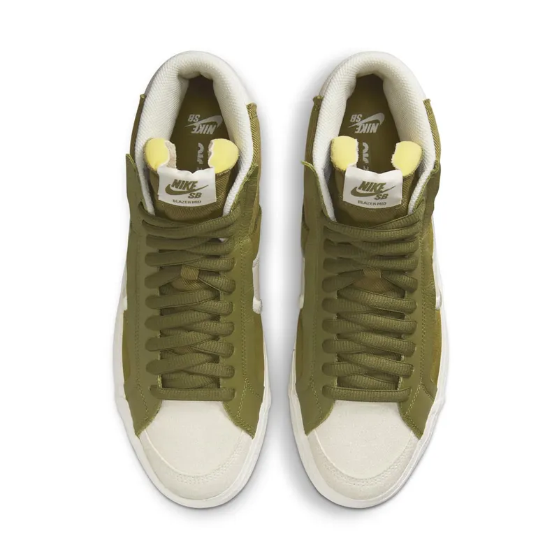 Nike ZOOM BLAZER MID PREMIUM PLUS SB “OLIVE” (DR9144-300)