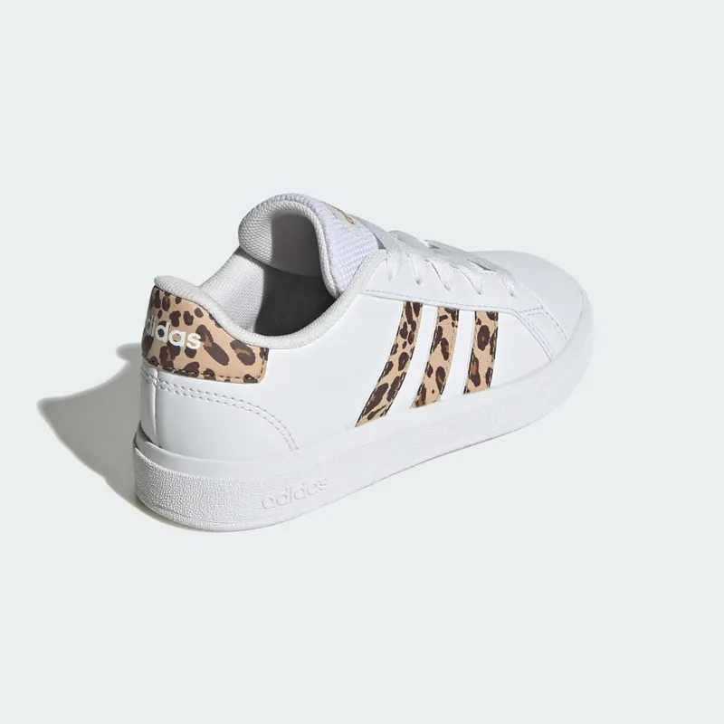 adidas Grand Court 2.0 Kids Cloud White / Magic Beige / Matte Gold (IG1187)