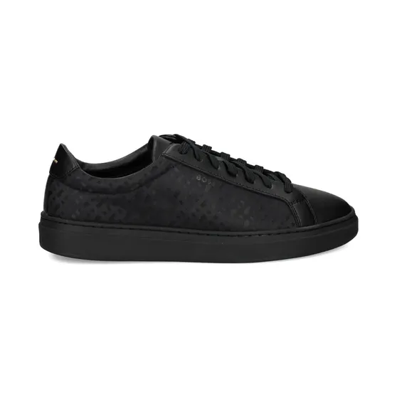 Hugo Boss Boss Leren met patroon “Black” (5054869910253319)