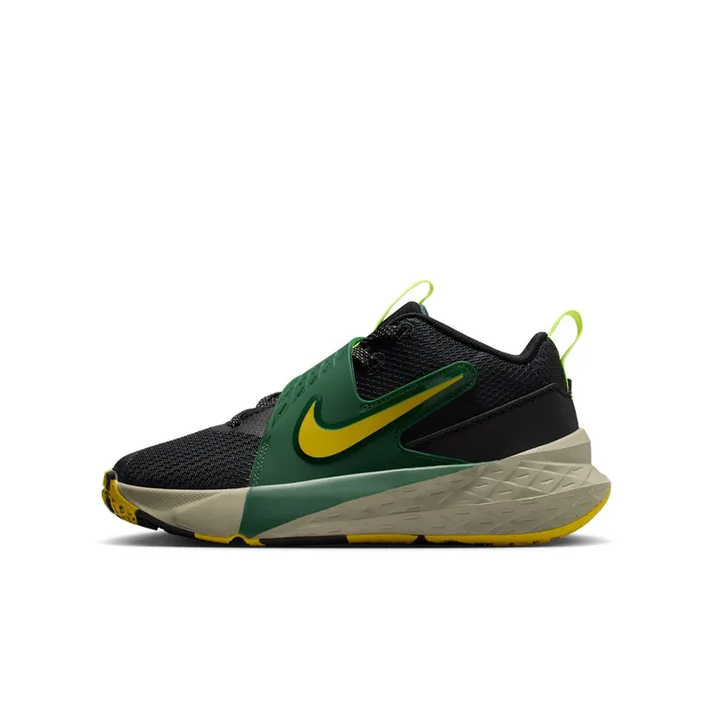 Nike Team Hustle D 12 Black Fir Light Army Bright Citron (HF6279-004)