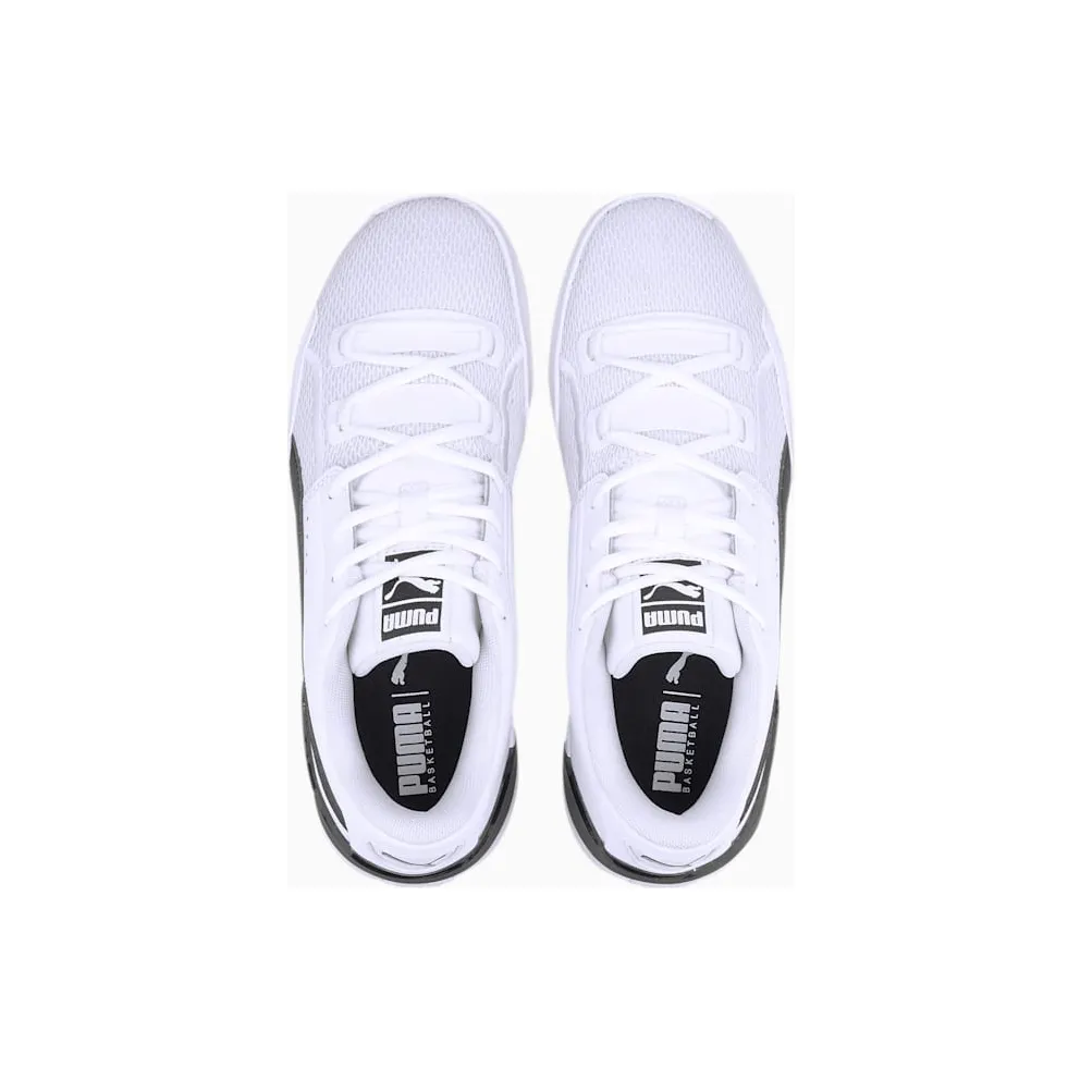 Puma Clyde Hardwood Team Basketball Shoes White/Black (194454-01)