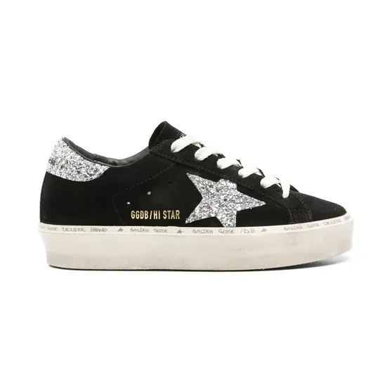 Golden Goose Hi Star aus Wildleder “Black” (GWF00118F006389)