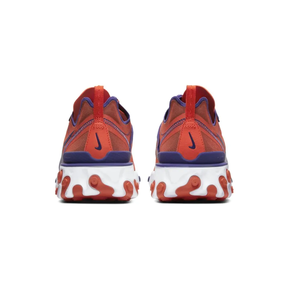 Nike React Element 55 Clemson University Orange/White-New Orchid (CK4796-800)