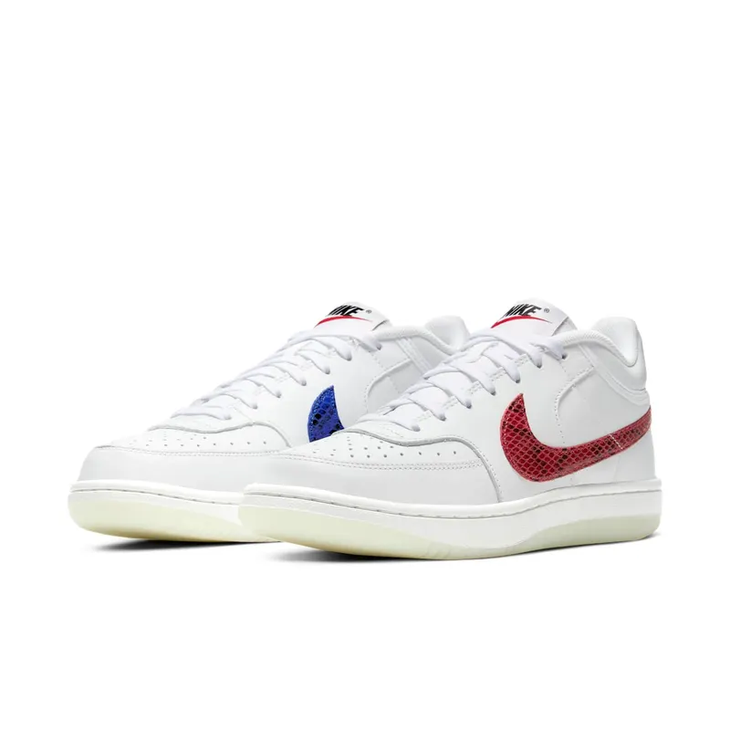 Nike Sky Force 3/4 Snakeskin White/Racer Blue-Sail-University Red (CW7074-100)